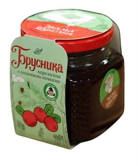Варенье ™ Мама Карелия Брусника карельская с сосновой почкой 250 гр. VM-00004934 Варенье ™ Мама Карелия Брусника карельская с сосновой почкой 250 гр. VM-00004934