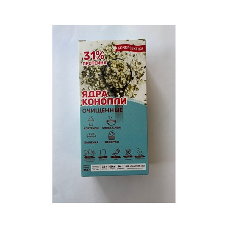 Ядра семян конопли ™ "Konoplektika", 250 гр VM-00008825 Ядра семян конопли ™ "Konoplektika", 250 гр VM-00008825
