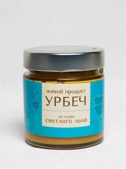Урбеч ™ "Живой продукт" из семян СВЕТЛОГО льна 200 гр. VM-00012721 Урбеч ™ "Живой продукт" из семян СВЕТЛОГО льна 200 гр. VM-00012721