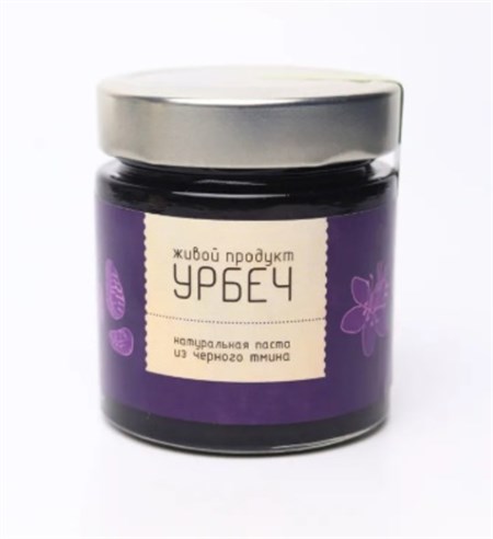 Урбеч ™ "Живой продукт" из семян ЧЕРНОГО ТМИНА  200 гр. VM-00012741 Урбеч ™ "Живой продукт" из семян ЧЕРНОГО ТМИНА  200 гр. VM-00012741