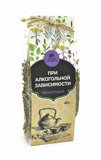 Чай ™ "Алтай Старовер" "Монастырка" (противоалкогольный) 40 гр. VM-00001066 - фото 11498