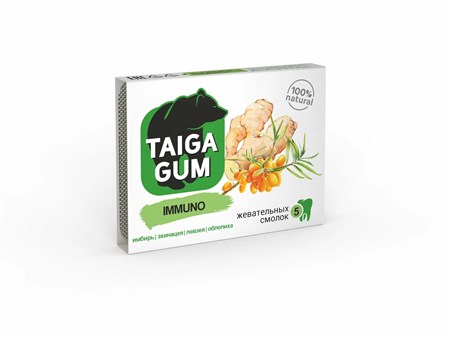 Смолка ™ "Алтайский нектар" "Taiga Gum" IMMUNO без сахара в растит. пудре, блистер 0,8 гр. №5 VM-00012058 - фото 11531