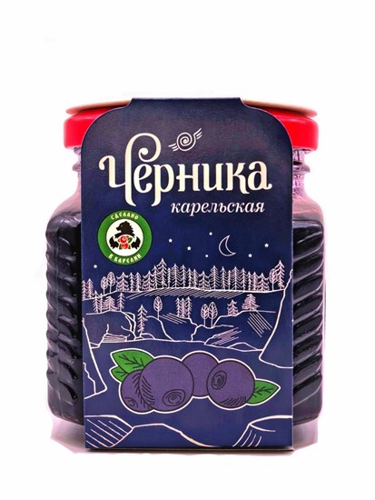 Варенье ™ "Мама Карелия" "Черника карельская" 250 гр. VM-00013043 - фото 11586