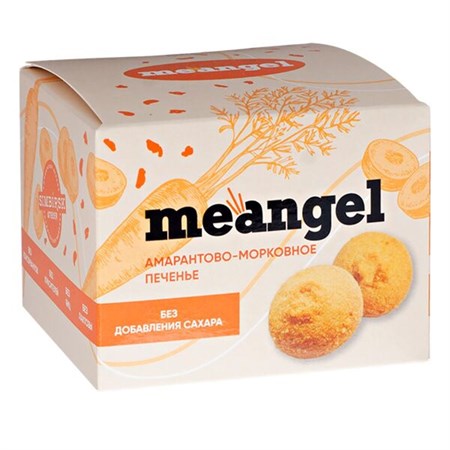 Печенье ™  "meangel" амарантово-морковное, 100 гр VM-00013176