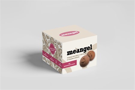 Печенье ™  "meangel" рисовое с кэробом и грецким орехом, 100 гр VM-00013168 Печенье ™  "meangel" рисовое с кэробом и грецким орехом, 100 гр VM-00013168