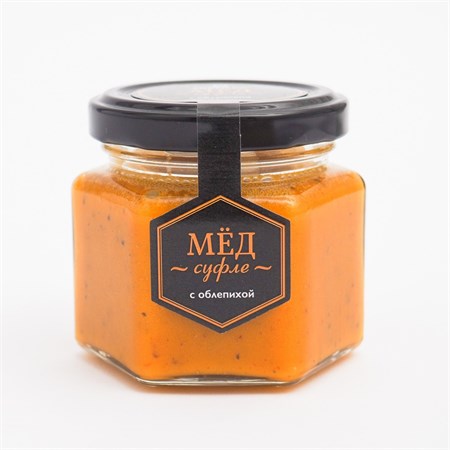 Мед-суфле ™  "Мусихин. Мир меда" с облепихой 150 гр VM-00011047 - фото 12061