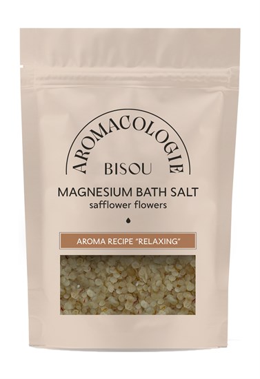 Соль цветочная магнивая для ванны ™ "BISOU Aromacologie" Расслабляющая, с цветками сафлора, 330 мл VM-00012356 - фото 12180
