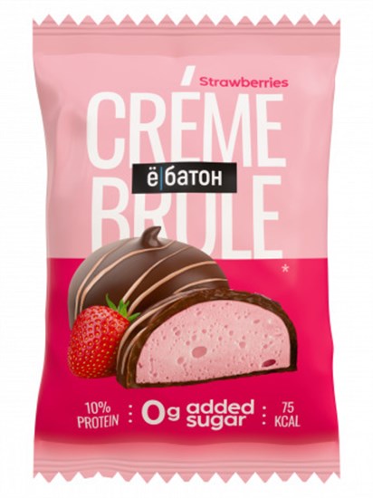 Десерт ™ "Ё батон" Creme Brule Strawberry, 35 г VM-00013462 Десерт ™ "Ё батон" Creme Brule Strawberry, 35 г VM-00013462