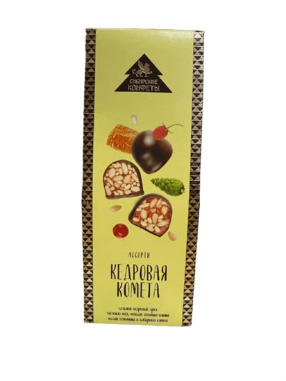 Конфеты ™ "Сибирский кедр" Кедровая комета Ассорти, 70 гр VM-00013111