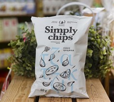 Чипсы ™  Simply chips   картофельные «Соус цацики», 80 гр