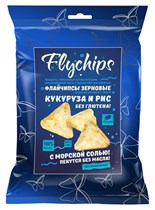 Флайчипсы ™ Flychips зерновые кукурузно-рисовые с солью, 40 г VM-00012207