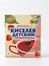 Кисель ™ "Витошка" с витаминами и пребиотиком КЛУБНИКА (25гр. - 8 шт) VM-00003357