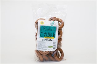 Сушки ™ Компас Здоровья льняные бездрожжевые 200 гр. Сушки ™ Компас Здоровья льняные бездрожжевые 200 гр.