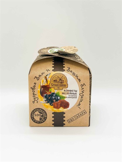 Конфеты ™ "Столбушино" желейные со сбитнем и черной смородиной 180 гр. - фото 10221