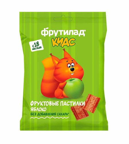 Фруктовые пастилки ™ "Фрутилад KIDS" яблоко, 30 гр VM-00012432 - фото 10498