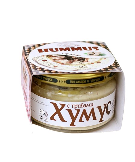 Закуска хумус ™ "Тайны Востока" с грибами 200 гр VM-00004174