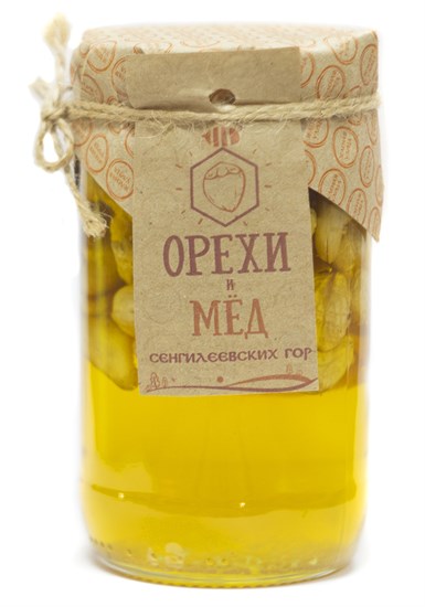 Мед ™ "Зеленая Улица" с кешью, 410 гр. VM-00003878 - фото 10728