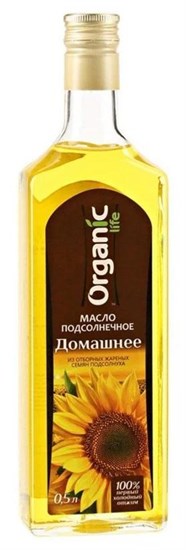 Масло ™ "Original Altay" подсолнечное "Домашнее", 500 мл VM-00013616 - фото 11226