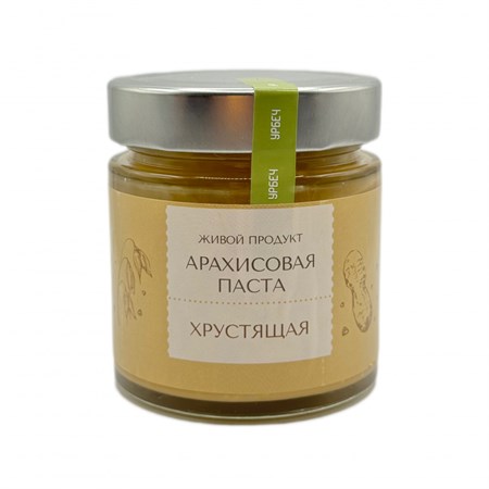 Паста ™ "Живой продукт" АРАХИСОВАЯ ХРУСТЯЩАЯ 200 гр. VM-00012745 Паста ™ "Живой продукт" АРАХИСОВАЯ ХРУСТЯЩАЯ 200 гр. VM-00012745