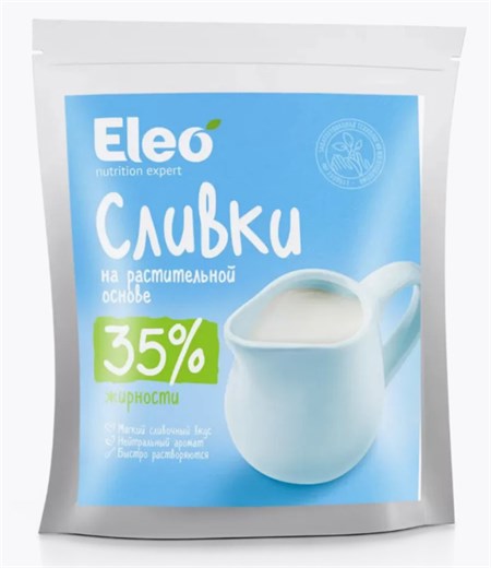 Сливки ™ "Eleo" на растительной основе, 150 гр VM-00013606 - фото 11353