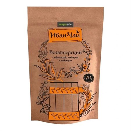 Иван-чай ™ "МариАйс" Богатыский с облепихой, имбирём и чебрецом, 70 гр VM-00008719 - фото 11391