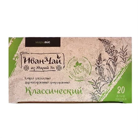 Иван-чай ™ "МариАйс" в пакетиках классический, 2*20 гр VM-00009848 - фото 11400