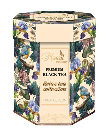 Чай ™ "Monzil"«Relax tea collection»цейлонский черный крупнолистовой"После дождя" розовая ж/б,200 г VM-00013205 - фото 11459