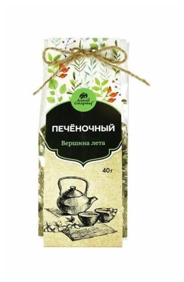 Чай ™ "Алтай Старовер" "Вершина лета" (печеночный) 40 гр. VM-00001058 - фото 11487