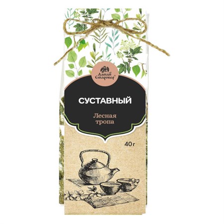 Чай ™ "Алтай Старовер" "Лесная тропа" (суставный) 40 гр. VM-00001078 - фото 11494