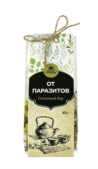 Чай ™ "Алтай Старовер" "Сосновый бор" (при паразитах) 40 гр. VM-00003249 - фото 11504