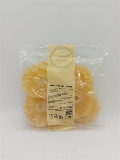 Ананас кольца  цукаты 250г. VM-00000361 Ананас кольца  цукаты 250г. VM-00000361