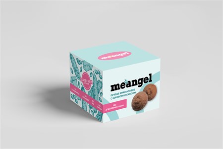 Печенье ™  "meangel" амарантовое с кэробом и кокосом, 100 гр VM-00013170 Печенье ™  "meangel" амарантовое с кэробом и кокосом, 100 гр VM-00013170