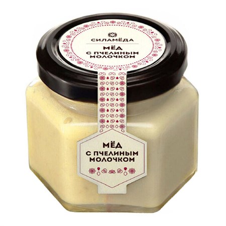 Мед ™  "Мусихин. Мир меда" Сила мёда "С пчелиным молочком" 150 гр. VM-00011039 - фото 12056