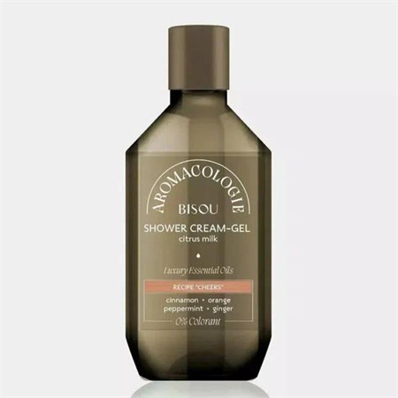 Гель для душа ™ "BISOU Aromacologie" с цитрусовым молочком, 400 мл VM-00012360 - фото 12154