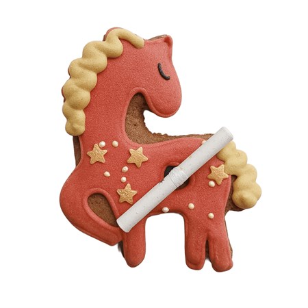 Печенье ™ "Пряников и Печенькин" Новогоднее лошадка красная, 37 гр. VM-00012784