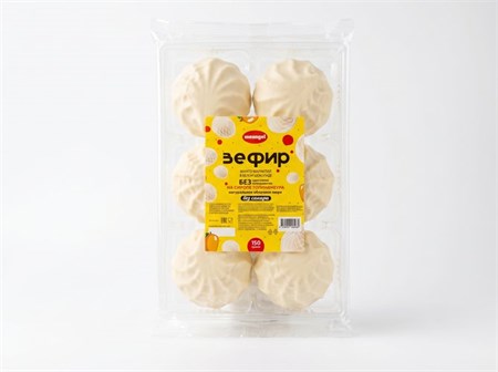 Зефир ™ "meangel" Манго-маракуйя в белом шоколаде без сахара , 150 гр VM-00013581