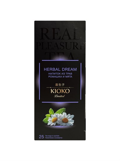 Напиток чайный ™ "KIOKO" травяной с ромашкой и мятой Limited Herbal Dream (Луговая фантазия), 25*2г УП-00000467