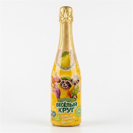 Шампанское ™ "Absolute Nature" безалкогольное Детское (груша-дюшес) 0,75л. УП-00000473