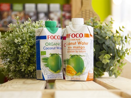 Кокосовая вода ™  FOCO  с манго 330 мл - фото 7549