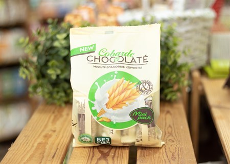 Конфеты ™  COBARDE el  Chocolate  мультизлаковые с белой глазурью 150 гр - фото 8965