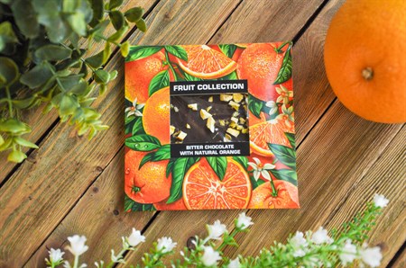 Шоколад ™  World&Time  Fruit collection Горький с апельсином, 80 гр - фото 9895