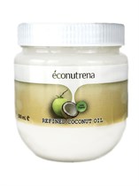 Кокосовое масло ™  Econutrena  органическое рафинированное, 500мл
