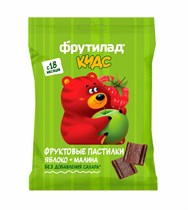 Фруктовые пастилки ™ "Фрутилад KIDS" яблоко+малина, 30 гр VM-00012433