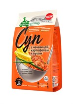 Суп ™ "Bionova" с чечевицей, картофельными хлопьями и луком шнитт, 250 гр. VM-00012708