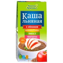 Каша ™ "Компас Здоровья" заварная льняная с яблоком, 250 гр VM-00013359
