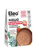 Каша ™ "Eleo" кунжутная с клубникой и семенами чиа, 200 гр VM-00013610