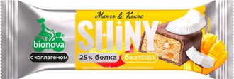 Батончики ™ "Bionova Shiny" Манго и кокос, 40 гр VM-00013593