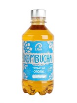 Напиток комбуча ™ "LAVA SUPERFOOD KOMBUCHA" "ЧЕРНЫЙ чай Original", 330мл VM-00008456