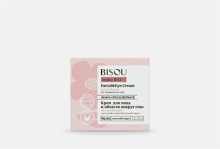 Крем д/лица и области вокруг глаз ™ "BISOU hydro BIO" Увлажняющий д/сухой и чувствитв. кожи, 50 мл VM-00008109
