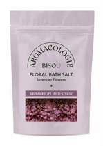 Соль цветочная для ванны ™ "BISOU Aromacologie" Антистресс, с цветками лаванды, 330 мл VM-00012355